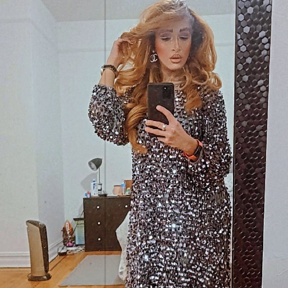 ZARA Limited Edition Mesh Sequin Dress- Bloggers' Favorite
